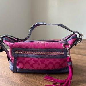 Coach Hot Pink Y2K Shoulder Bag!